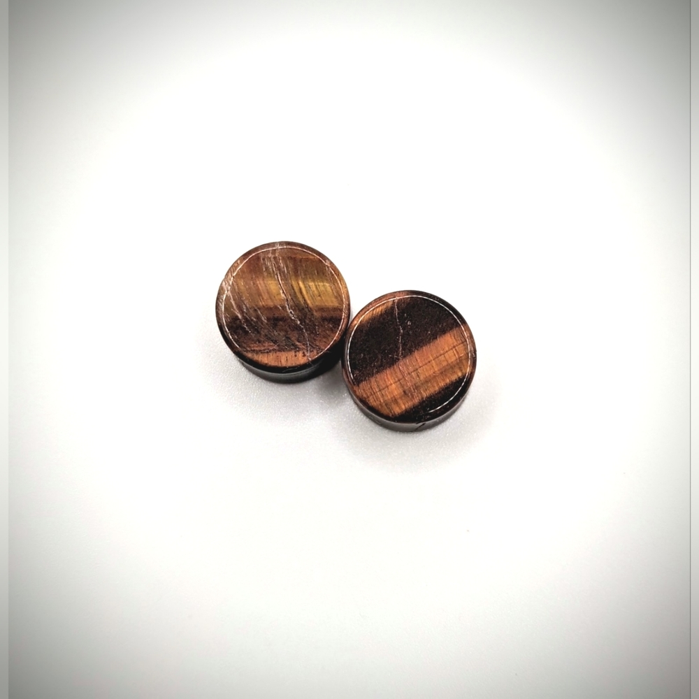 Tiger's Eye Plugs 1/2"
